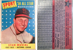 Stan Musial 1958 Topps #476